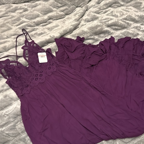 Free People Adella Maxi Slip Lace Dress - Picture 8 of 10